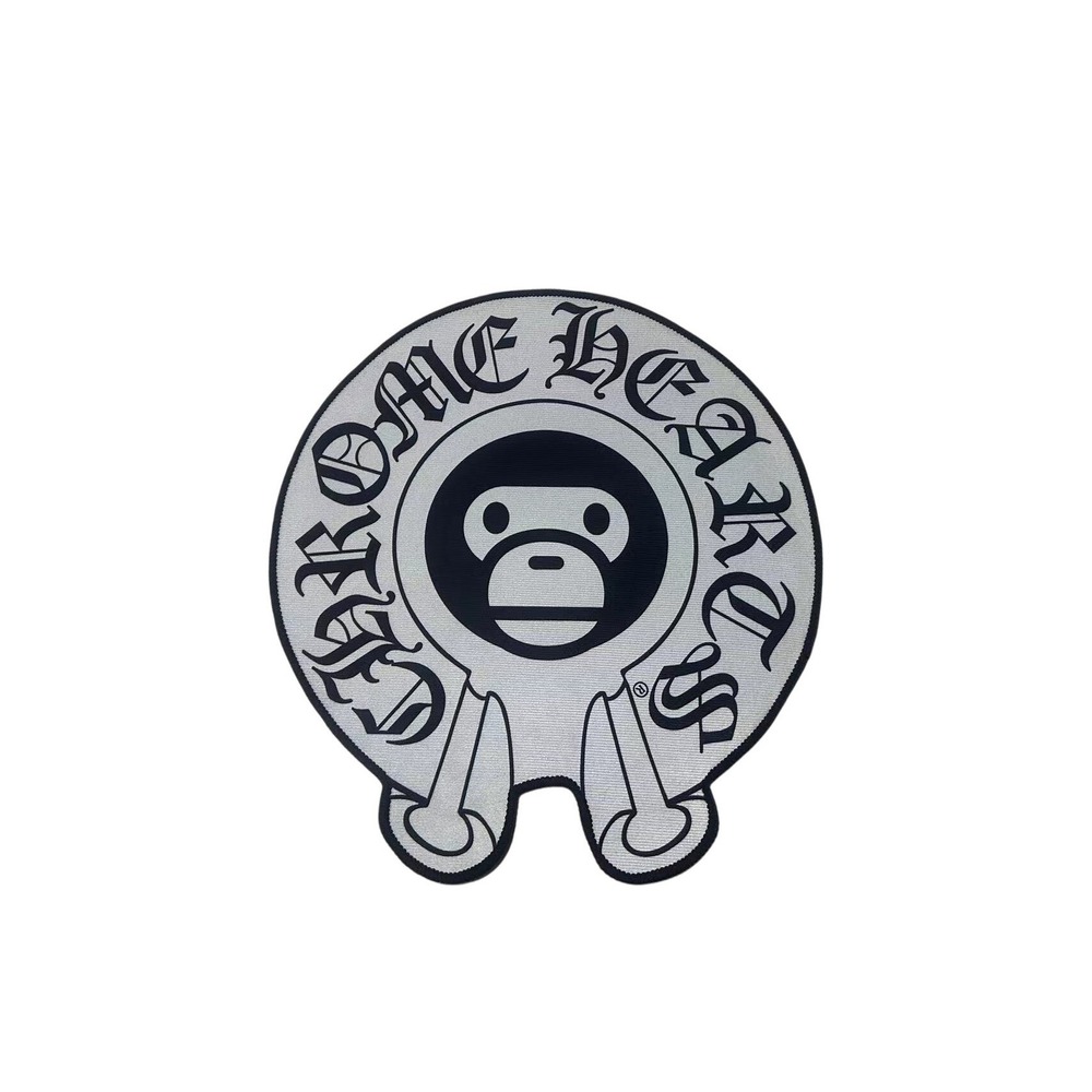 Chrome Hearts CH Baby Milo White Rug Non Slip Back